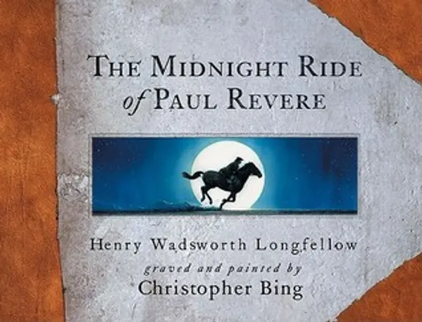 The Midnight Ride of Paul Revere by Henry Wadsworth Longfellow cover