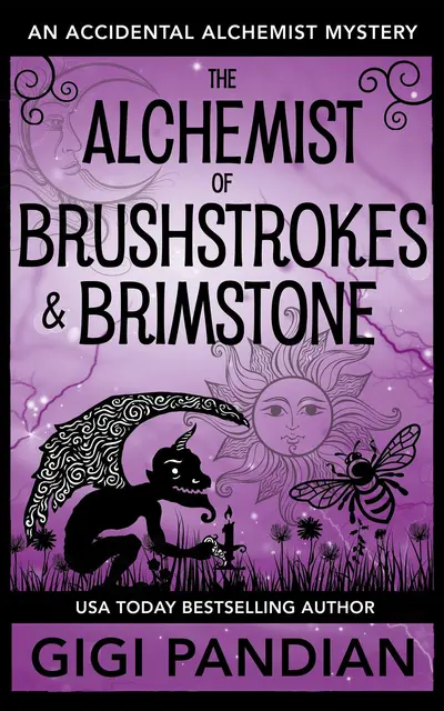 The Alchemist of Brushstrokes and Brimstone book cover