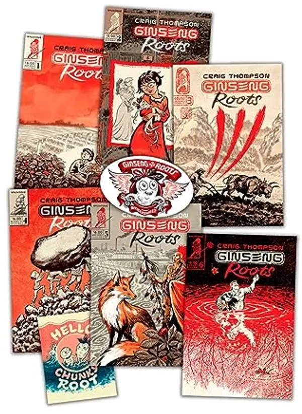 Ginseng Roots 1-6: Set of Issues 1-6 by Craig Thompson cover