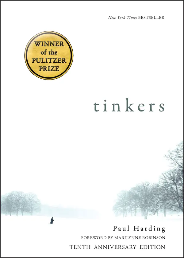 Tinkers by Paul Harding, Marilynne Robinson cover