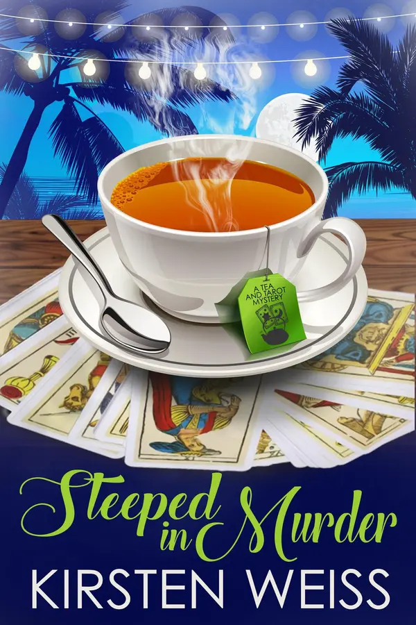 Steeped in Murder by Kirsten Weiss cover