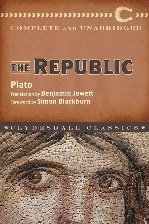 The Republic by Plato, Simon Blackburn cover