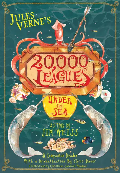 Jules Verne's 20,000 Leagues Under the Sea book cover