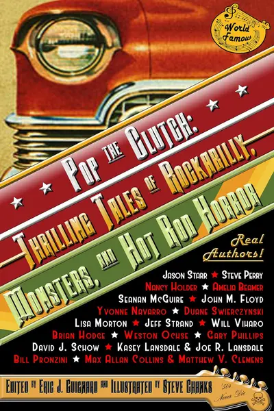 Pop the Clutch: Thrilling Tales of Rockabilly, Monsters, and Hot Rod Horror book cover