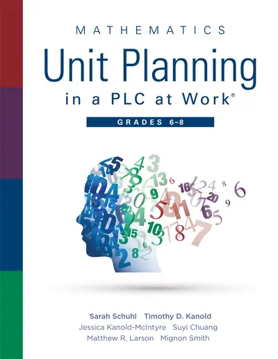 Mathematics Unit Planning in a PLC at Work®, Grades 6 - 8 book cover