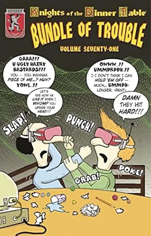 Knights of the Dinner Table Bundle Of Trouble TPB Volume 71 by unknown author cover