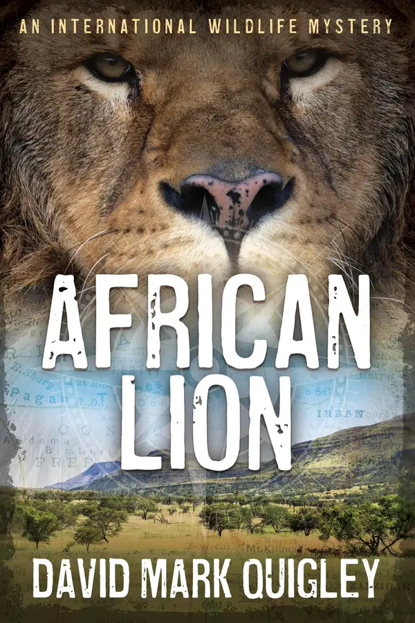 African Lion: An International Wildlife Mystery by David Mark Quigley cover