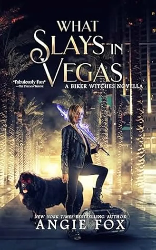 What Slays in Vegas (Biker Witches) by Angie Fox cover