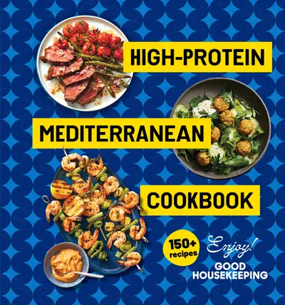 High-Protein Mediterranean Cookbook book cover
