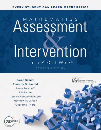 Mathematics Assessment and Intervention in a PLC at Work®, Second Edition book cover