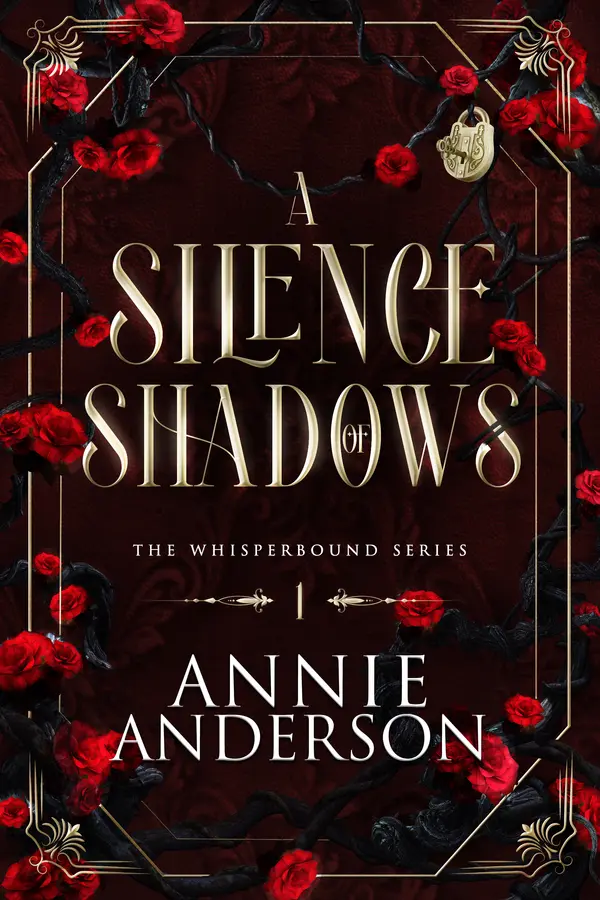 A Silence of Shadows (Whisperbound #1) by Annie Anderson cover