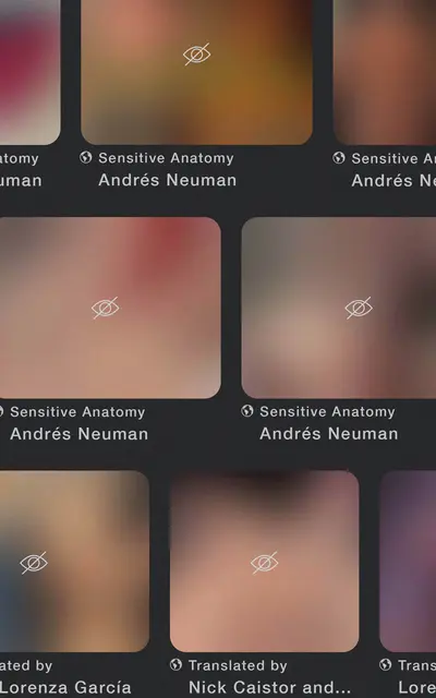 Sensitive Anatomy book cover