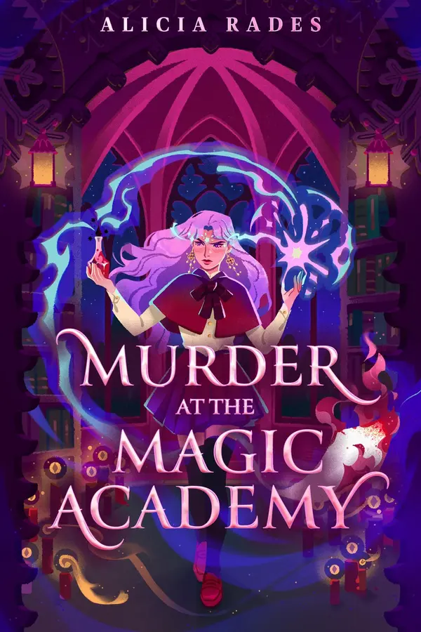 Murder at the Magic Academy by Alicia Rades cover