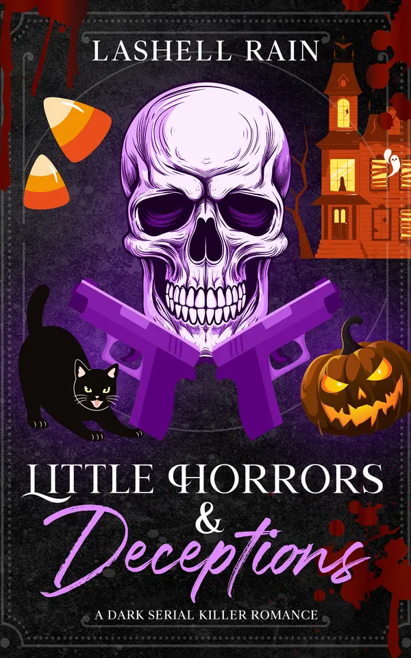 Little Horrors & Deceptions : A Dark Serial Killer Romance Novella by Lashell Rain cover