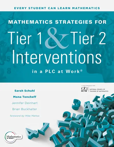 Mathematics Strategies for Tier 1 and Tier 2 Interventions in a PLC at Work® book cover