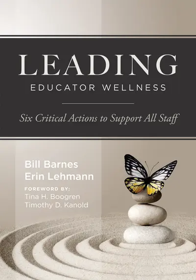 Leading Educator Wellness book cover