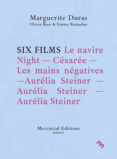 Six Films book cover
