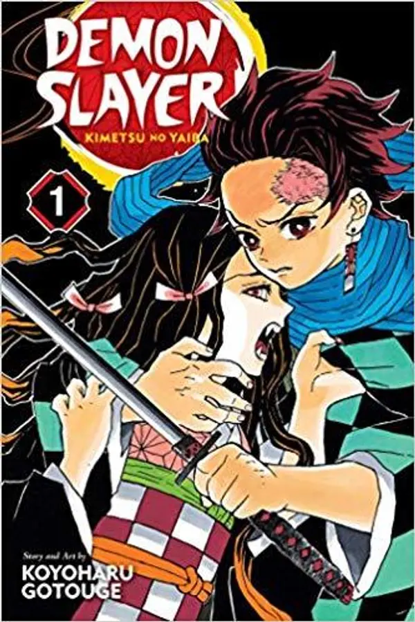 Demon Slayer: Kimetsu no Yaiba, Vol. 1 by Koyoharu Gotouge cover