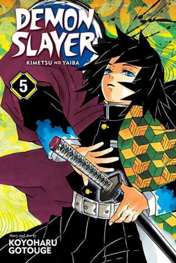 Demon Slayer: Kimetsu no Yaiba, Vol. 5 (Kimetsu no Yaiba, #5) by Koyoharu Gotouge cover