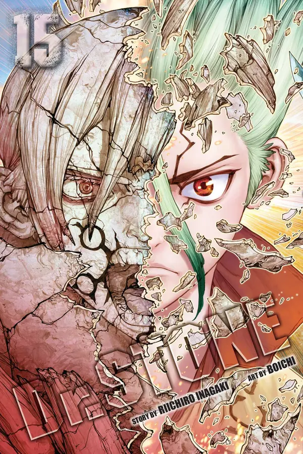 Dr. STONE, Vol. 15 (15) by Riichiro Inagaki cover