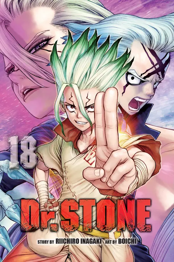 Dr. STONE, Vol. 18 (18) by Riichiro Inagaki cover