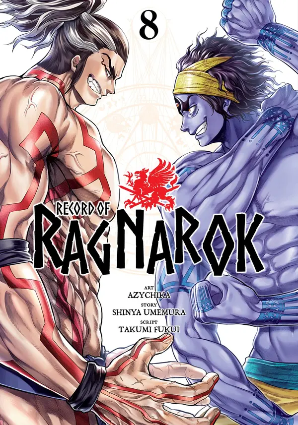 Record of Ragnarok, Vol. 8 (8) by Shinya Umemura, Takumi Fukui cover