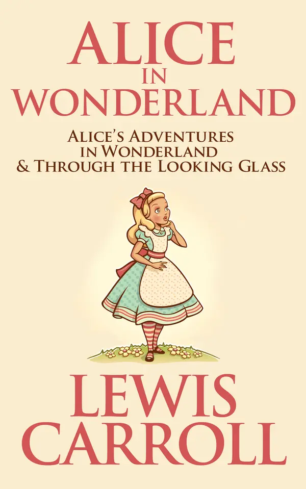 Alice in Wonderland by Lewis Carroll cover