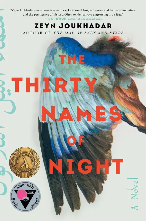 The Thirty Names of Night by Zeyn Joukhadar cover
