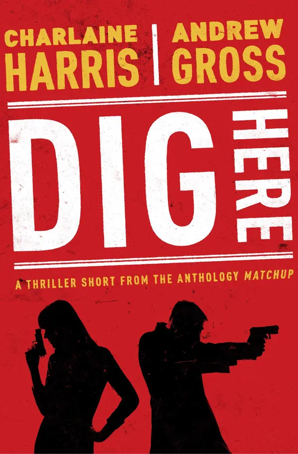 Dig Here by Charlaine Harris, Andrew Gross cover