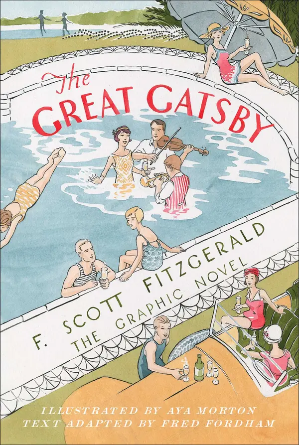 The Great Gatsby: The Graphic Novel by Fred Fordham cover