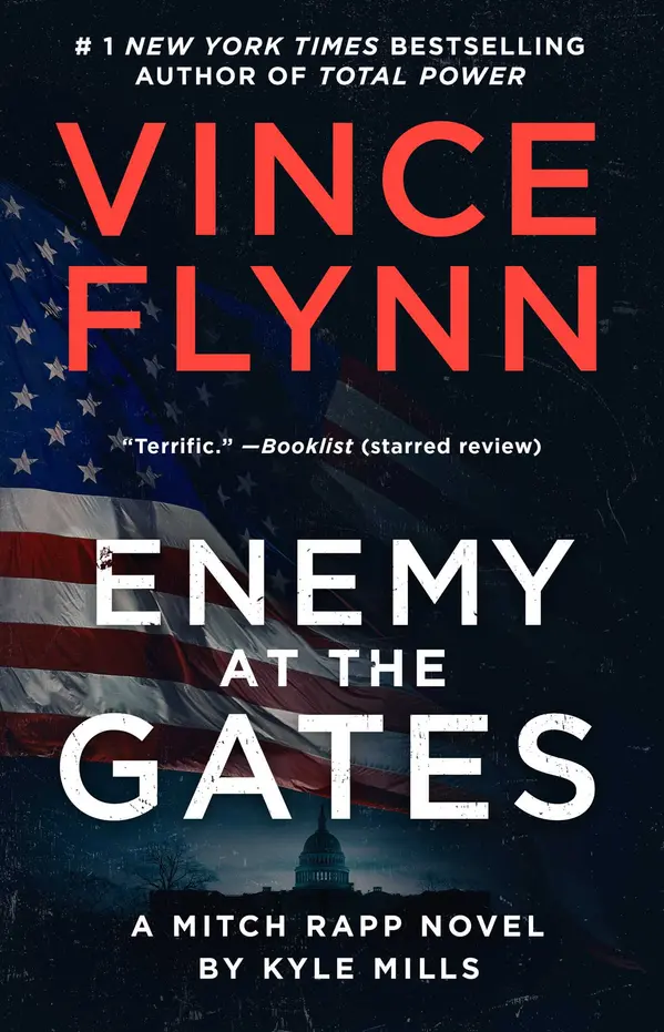 Enemy at the Gates by Vince Flynn, Kyle Mills cover
