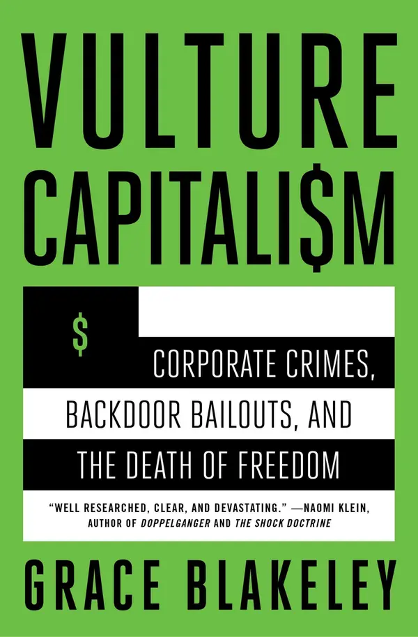 Vulture Capitalism by Grace Blakeley cover