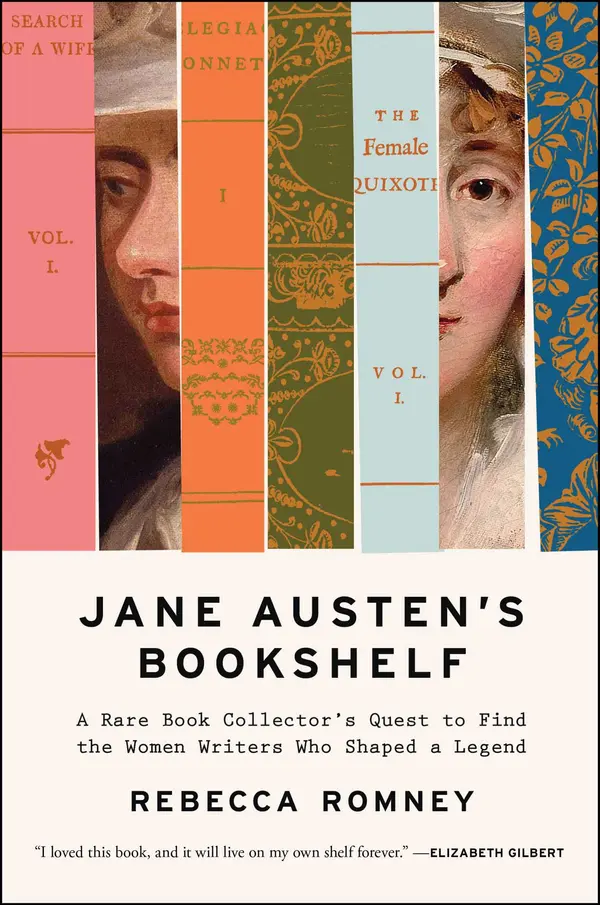 Jane Austen's Bookshelf by Rebecca Romney cover