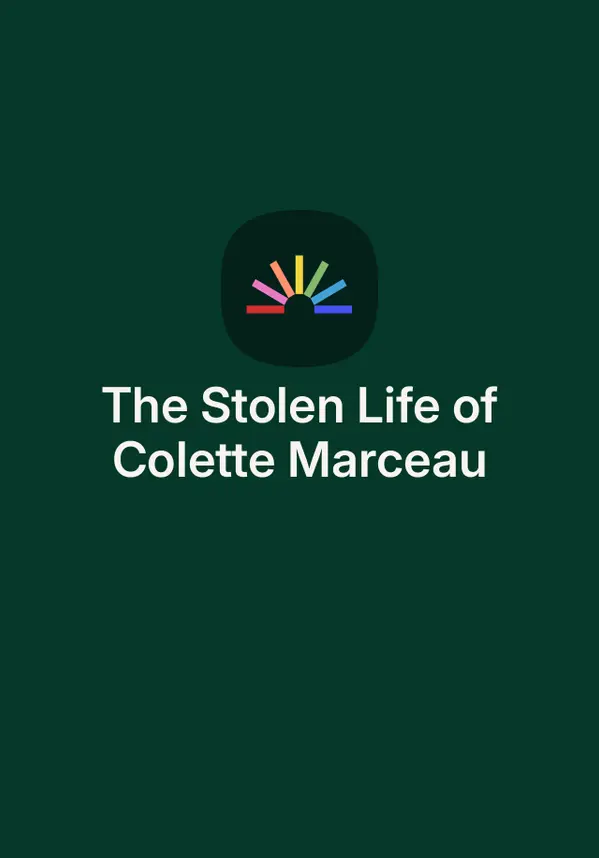 The Stolen Life of Colette Marceau by Kristin Harmel cover