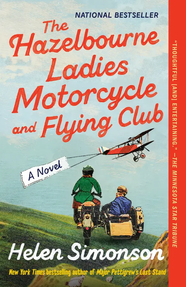 The Hazelbourne Ladies Motorcycle and Flying Club by Helen Simonson cover