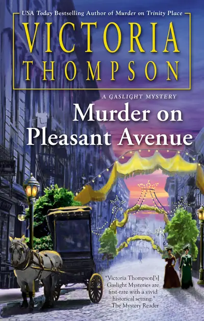Murder on Pleasant Avenue book cover