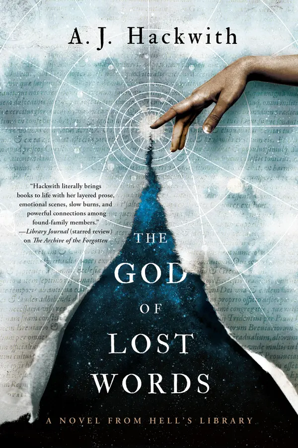 The God of Lost Words by A. J. Hackwith cover