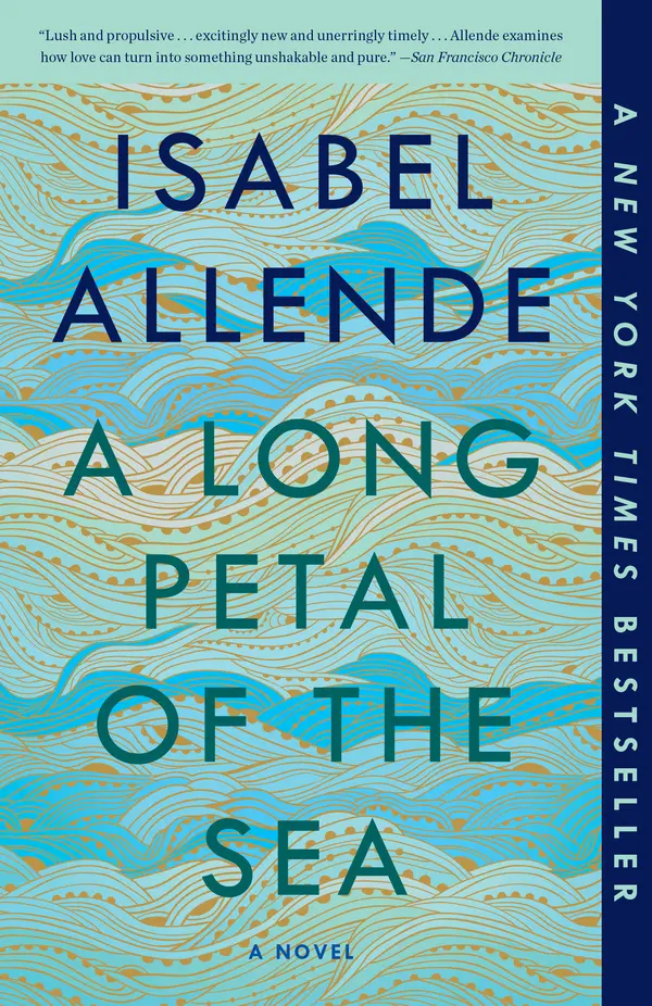 A Long Petal of the Sea by Isabel Allende, Nick Caistor, Amanda Hopkinson cover