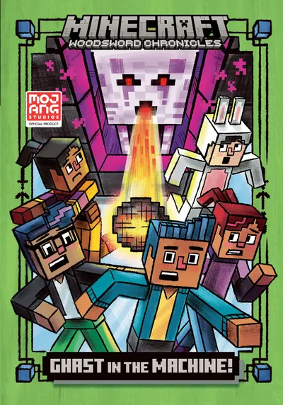 Ghast in the Machine! (Minecraft Woodsword Chronicles #4) book cover