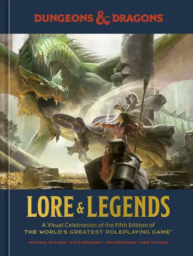 Dungeons & Dragons Lore & Legends book cover