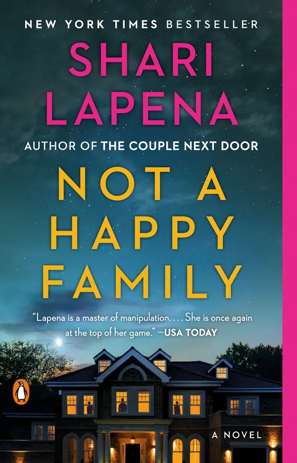 Not a Happy Family by Shari Lapena cover
