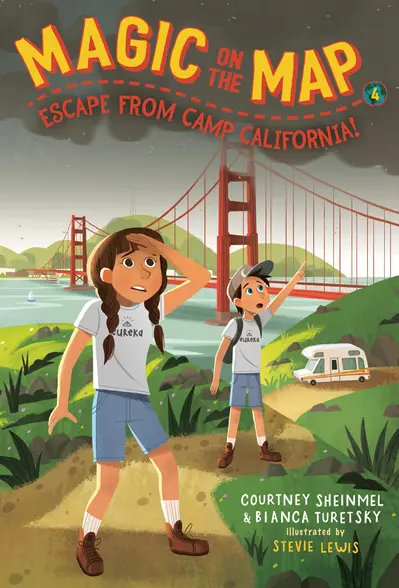 Magic on the Map #4: Escape From Camp California book cover