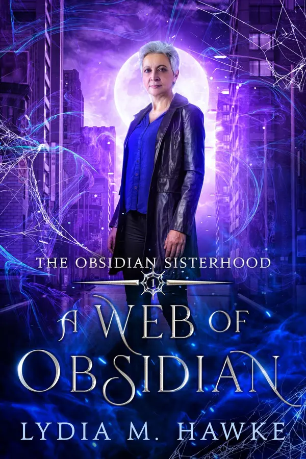 A Web of Obsidian by Lydia M. Hawke cover