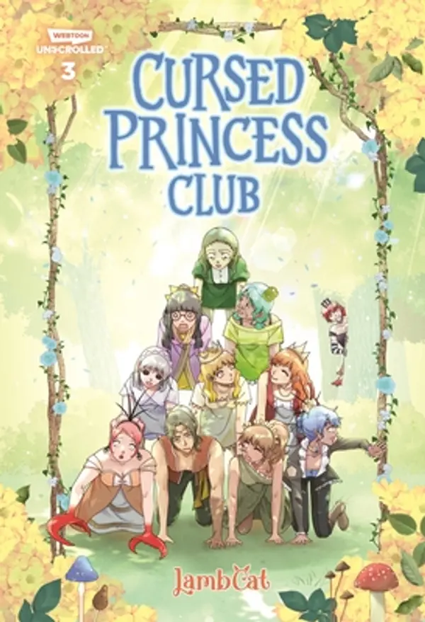 Cursed Princess Club Volume Three: A WEBTOON Unscrolled Graphic Novel (Cursed Princess Club, 3) by LambCat cover