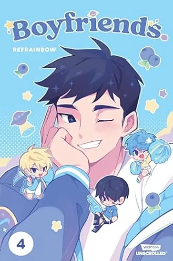 Boyfriends. Volume Four: A WEBTOON Unscrolled Graphic Novel by refrainbow cover