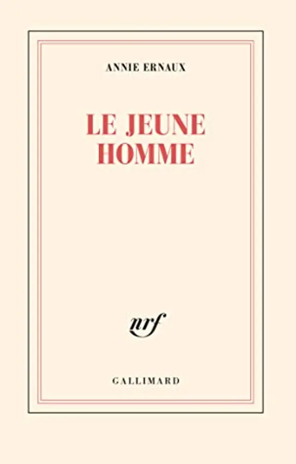 Le jeune homme by Annie Ernaux cover