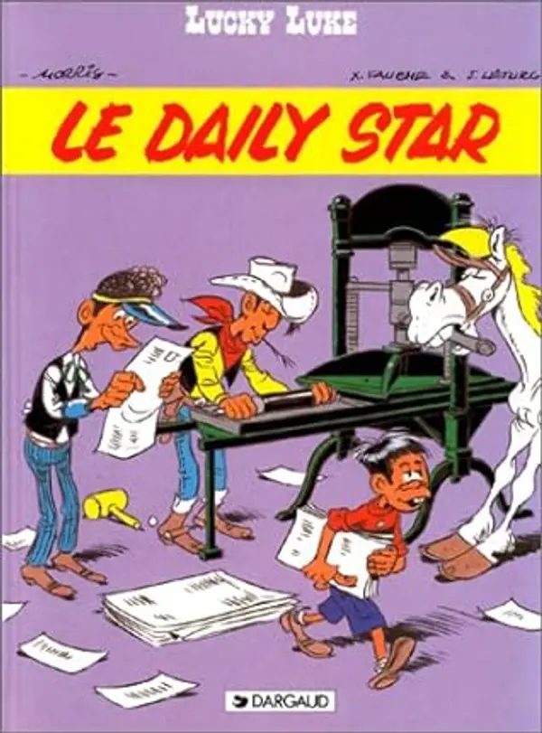 Le Daily Star (Lucky Luke #53) by Morris cover