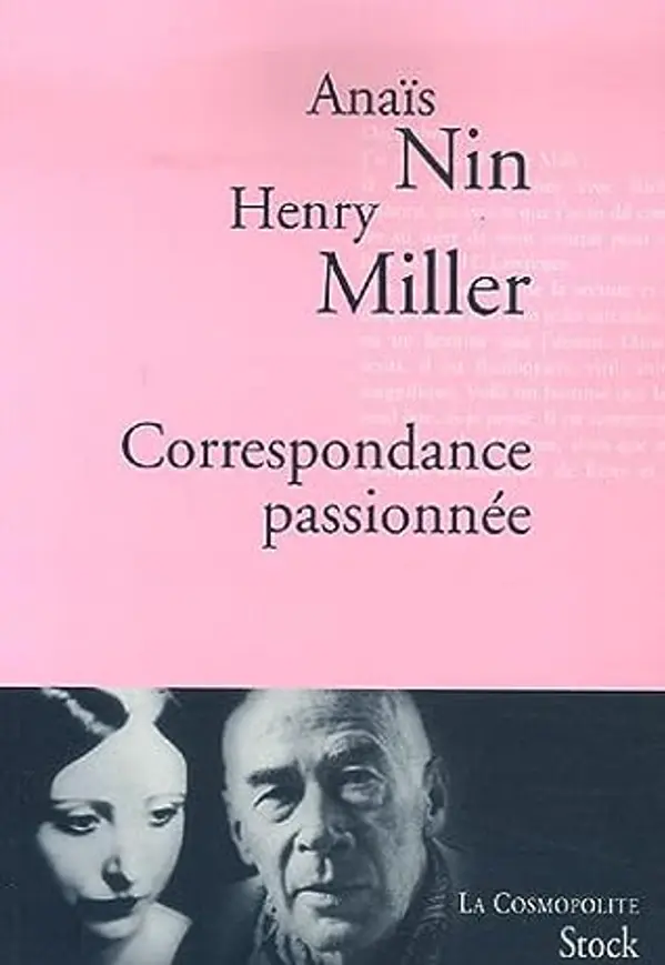 Correspondance passionnée by Anaïs Nin cover