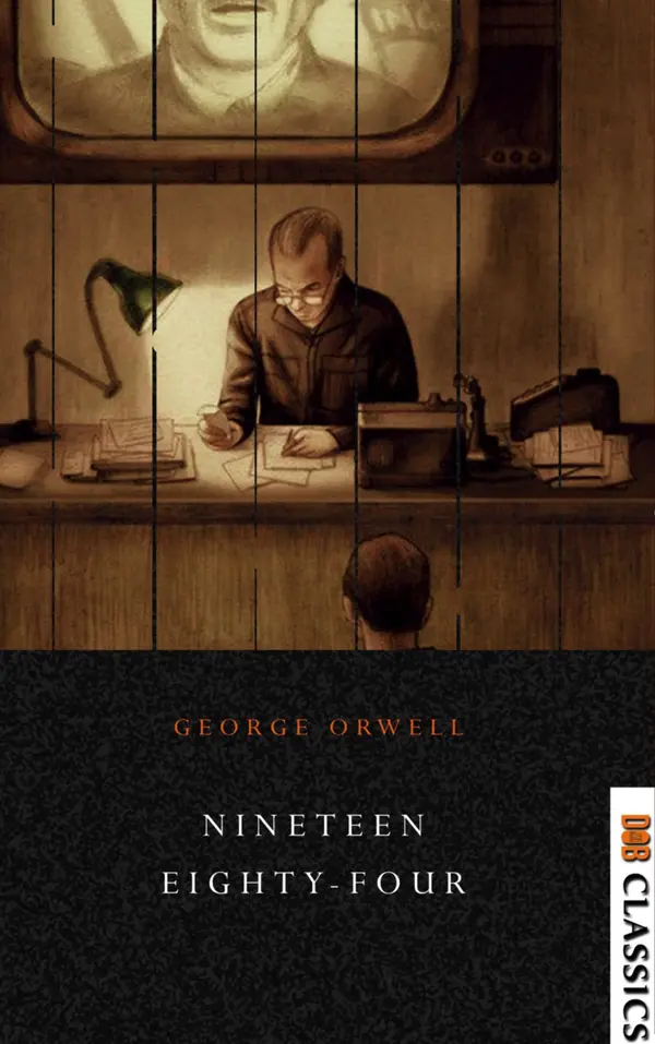 Nineteen Eighty-Four by George Orwell cover