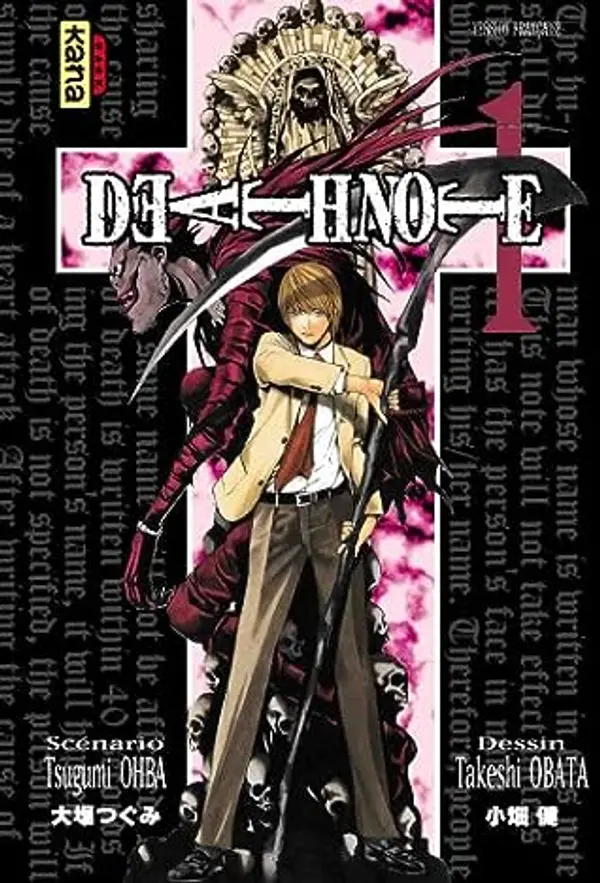 Death Note (Death Note, #1) by Tsugumi Ohba cover